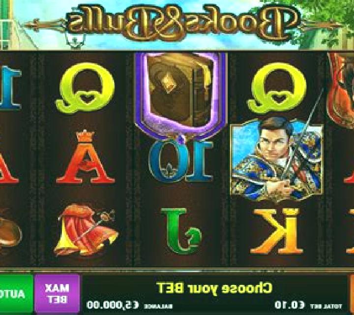 Books and Bulls slot machine