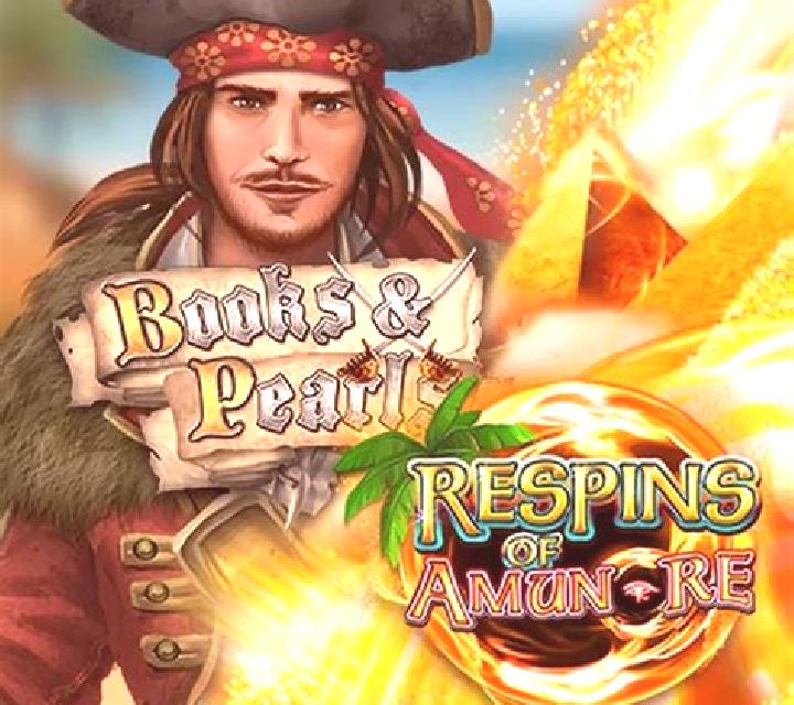 Books and Pearls Respins of Amun-Re online slot