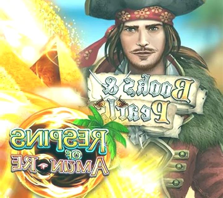 Books and Pearls Respins of Amun-Re slot machine