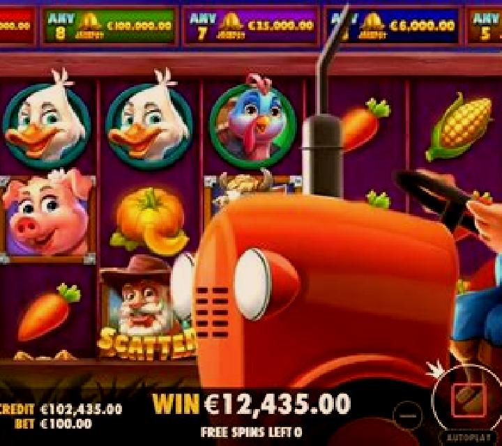 Boom Farm slot machine