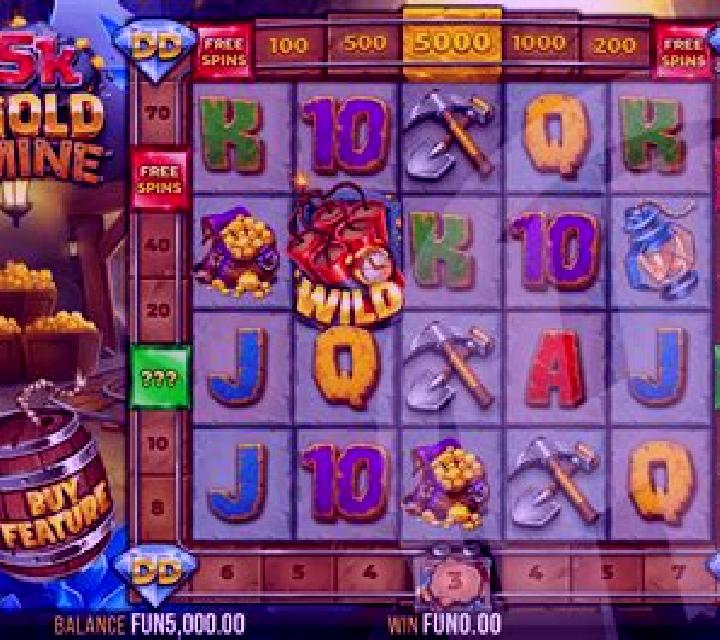 Boomtown Gold Mine slot game
