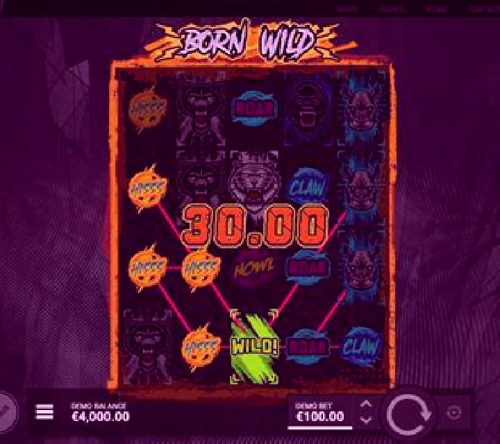 Born Wild slot machine