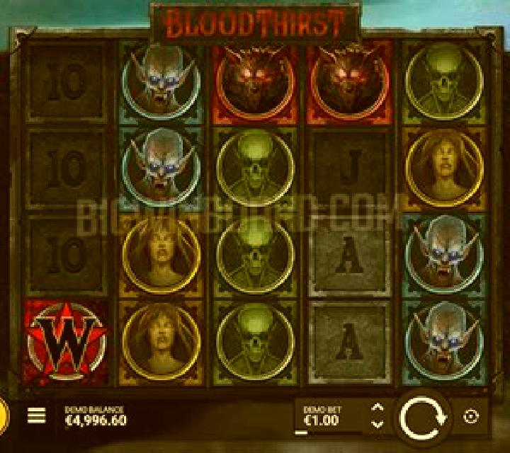 Botany vs Undead slot machine