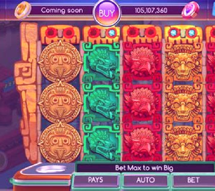 Bounce Ball Aztec slot machine
