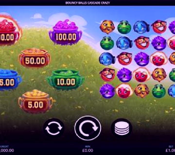 Bouncy Balls Cascade Crazy slot