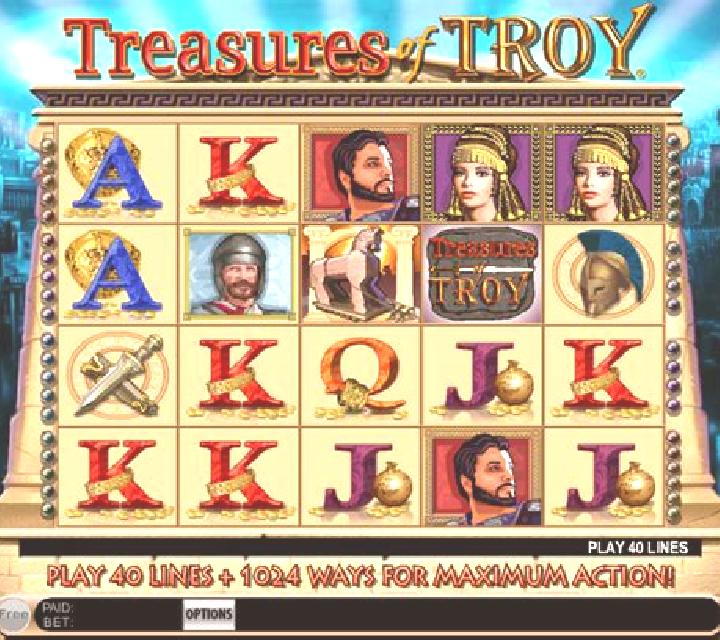 Bounty Of Troy slot machine