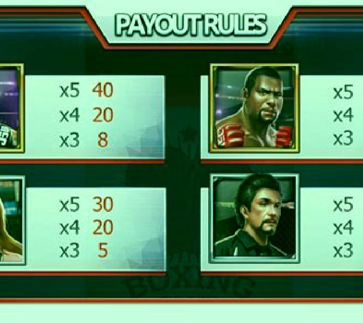 Boxing Arena slot game