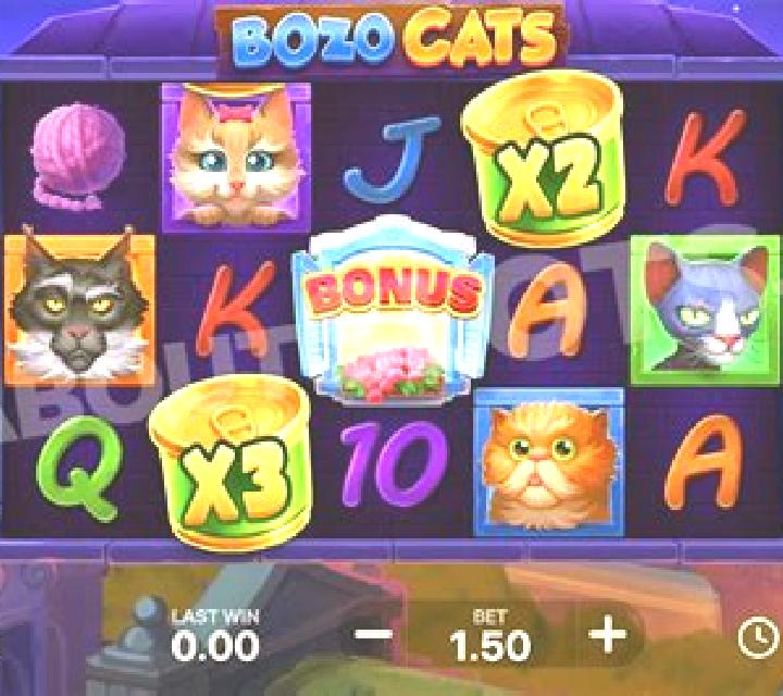 Bozo Cats slot machine
