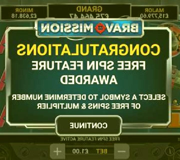 Bravo Mission slot