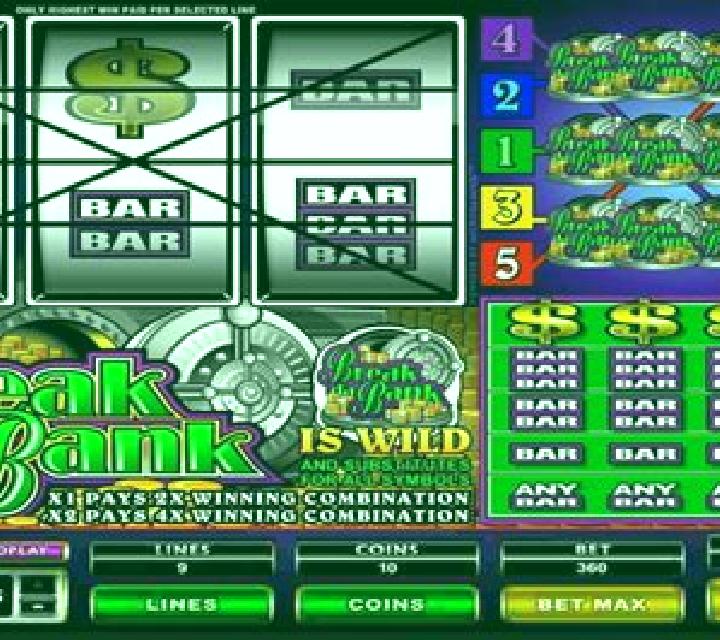 Break da Bank Retro Roller online slot