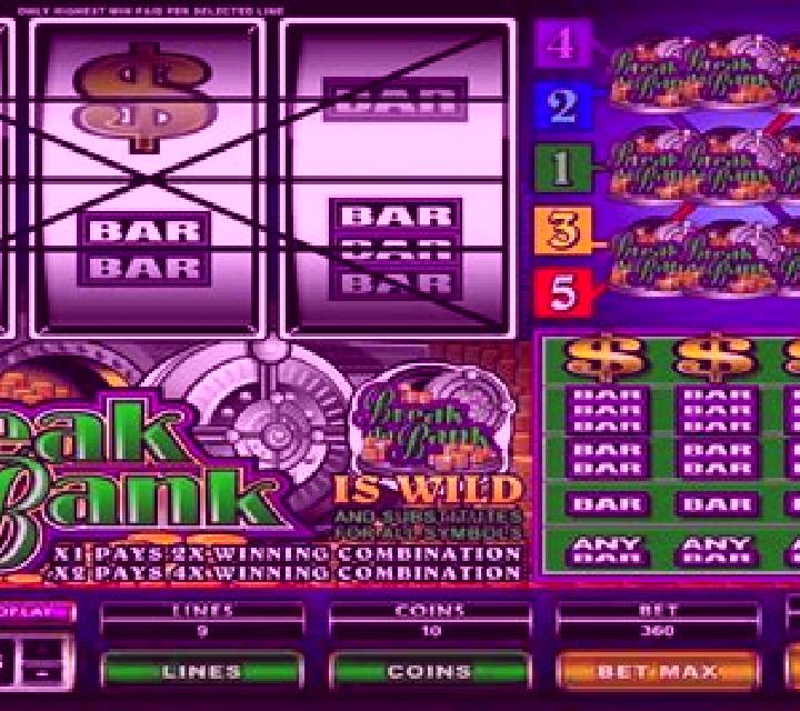 Break the Bank (Genii) slot machine