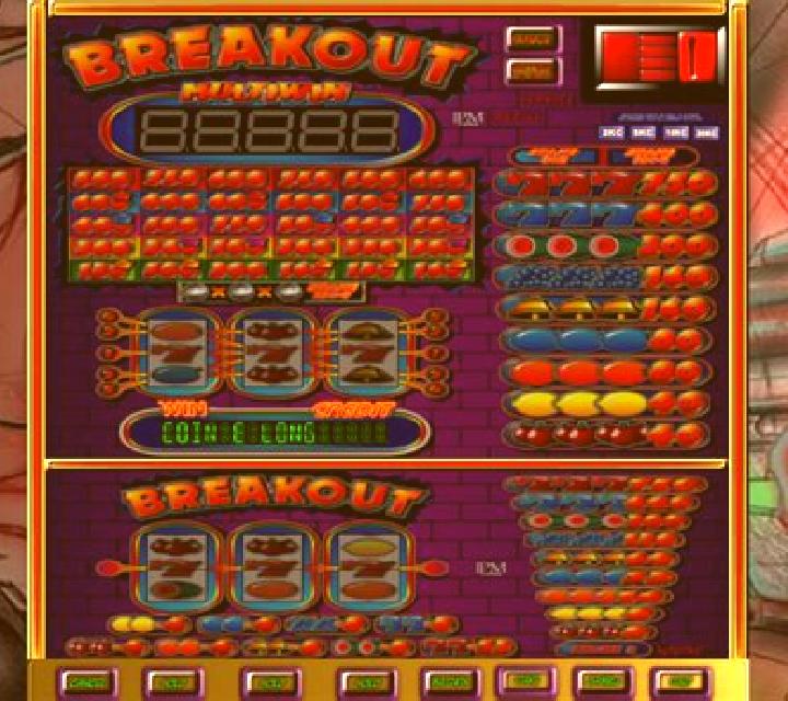 Breakout slot machine