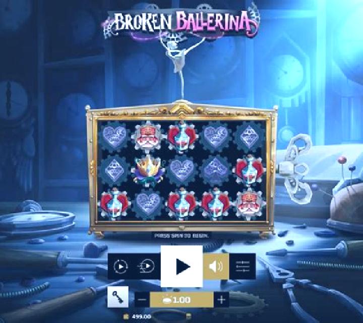 Broken Ballerina slot game