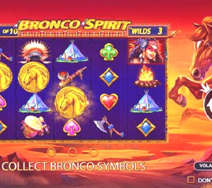 Bronco Spirit slot machine