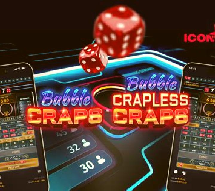 Bubble Crapless Craps slot machine