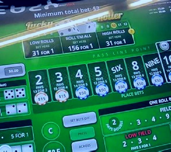 Bubble Craps slot machine