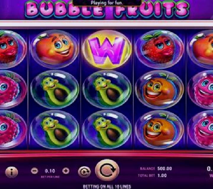 Bubble Fruits slot machine