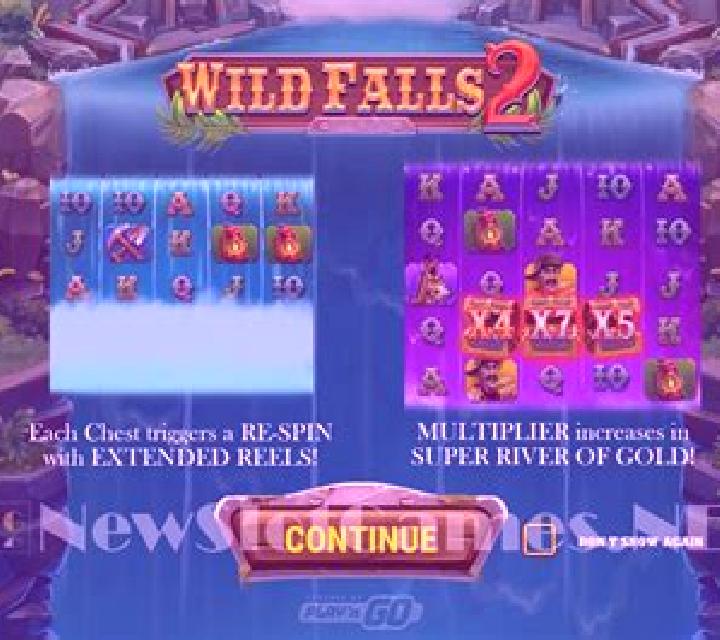 Bubbling Falls slot game