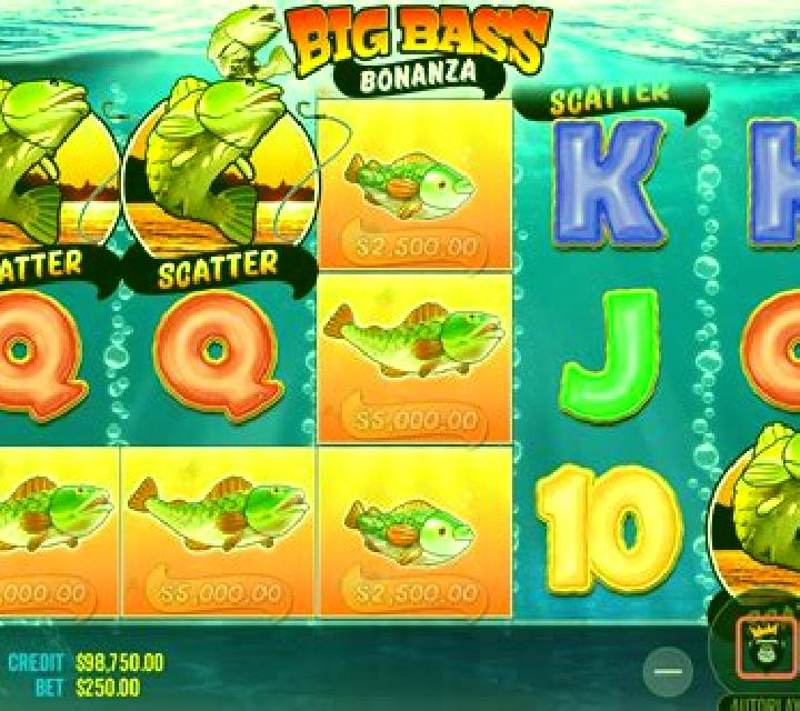 Bucket of Bass slot game