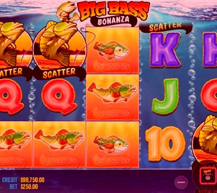 Bucket of Bass slot machine