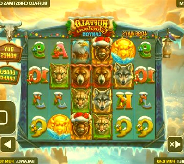 Buffalo Christmas Canyon slot