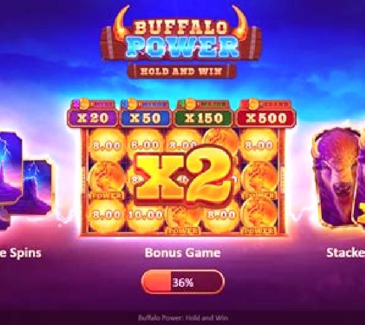 Buffalo Power Claw: Hold and Win slot game