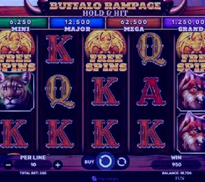 Buffalo Rampage Hold & Hit slot machine