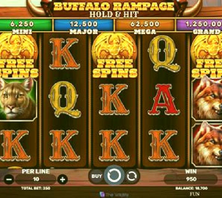 Buffalo Rampage slot game