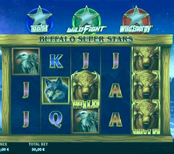 Buffalo Super Stars online slot