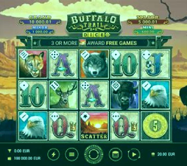 Buffalo Trail Dice slot game