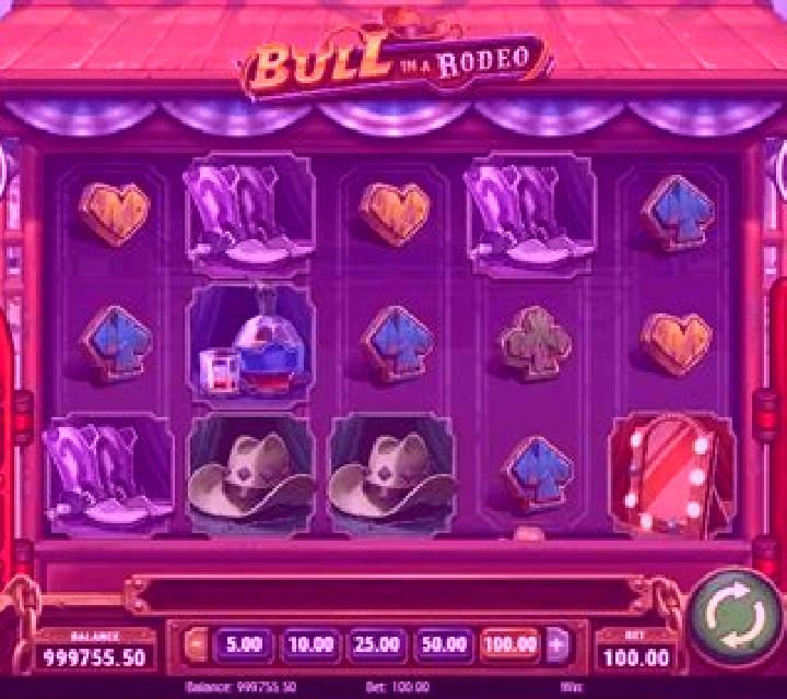 Bull in a Rodeo slot machine