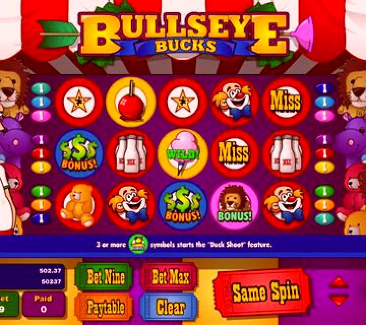 Bullseye Bucks slot