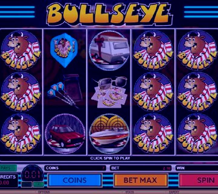 Bullseye slot machine