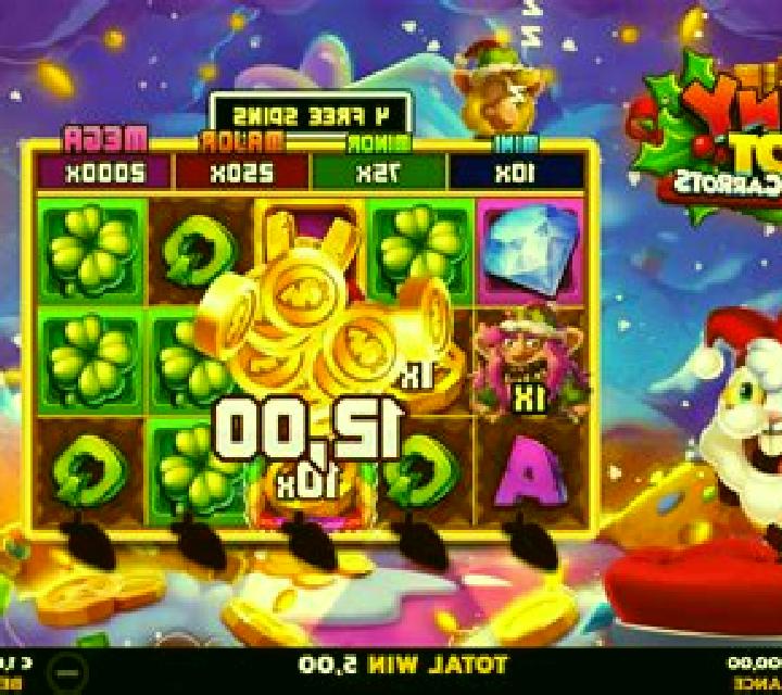Bunny Loot Christmas Carrots slot machine