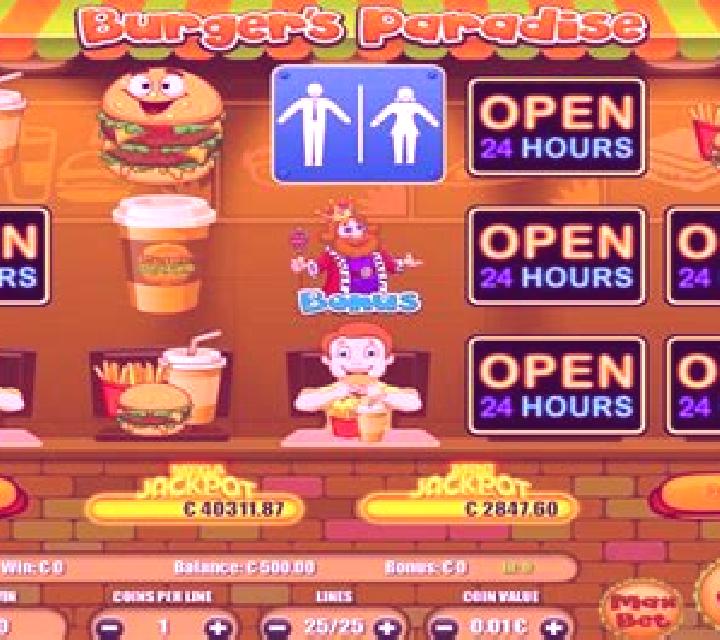 Burgers Paradise slot machine