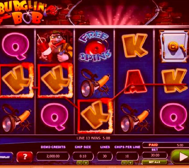 Burglin Bob slot