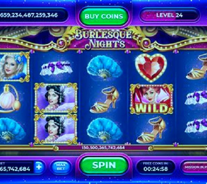 Burlesque HD slot game