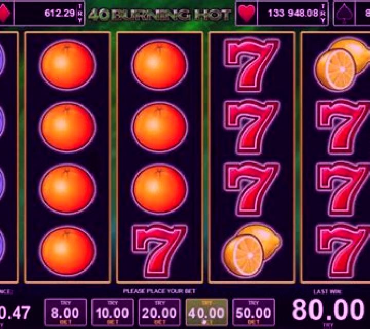 Burning Coins 40 slot game