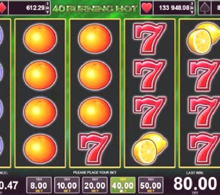 Burning Coins 40 slot machine