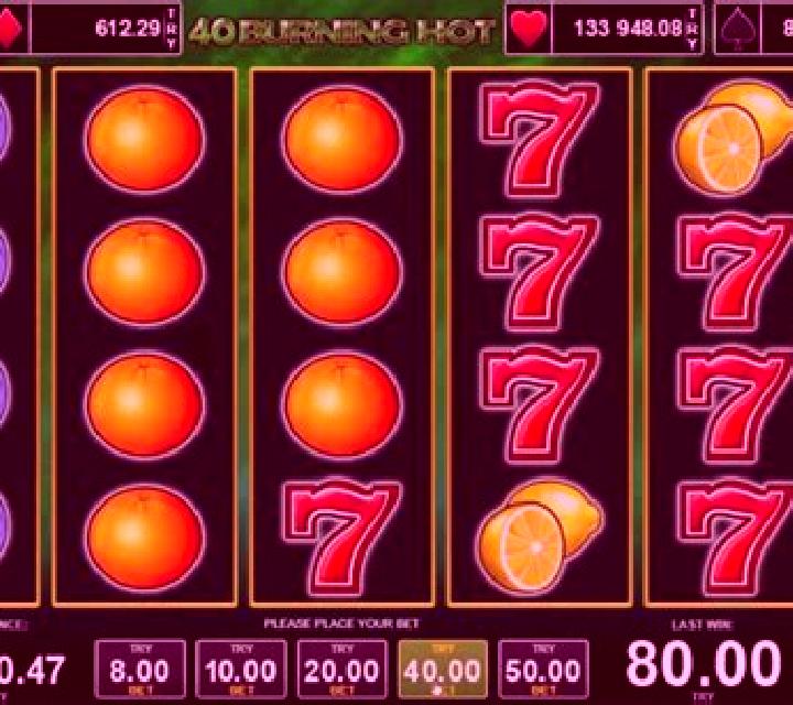Burning Coins 40 slot