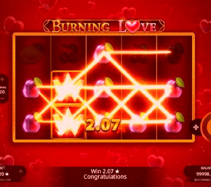 Burning Love slot machine