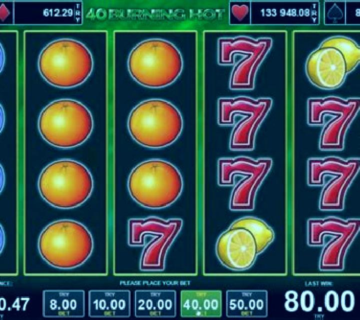 Burning Slots 40 slot game