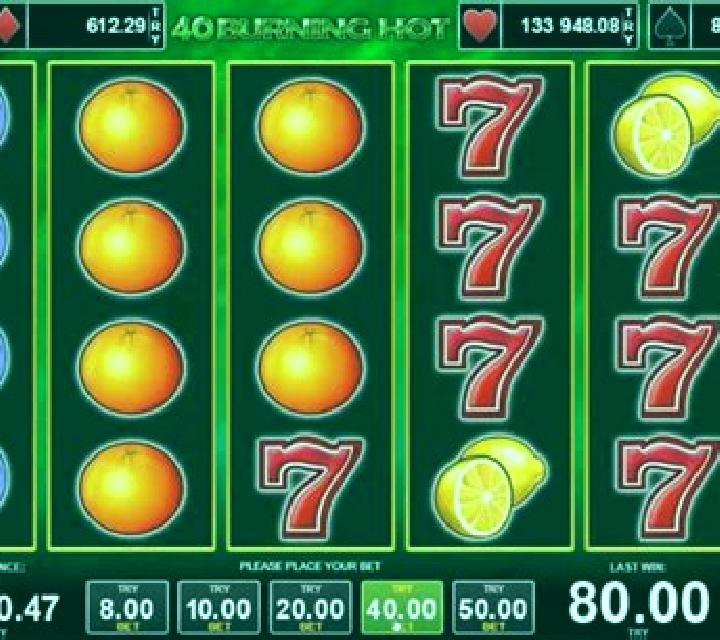 Burning Slots 40 slot