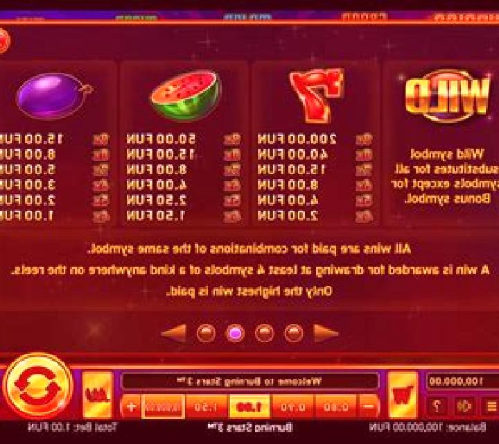 Burning Stars 3 slot game