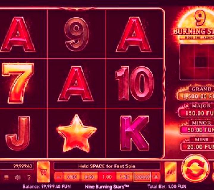 Burning Stars (Wazdan) slot machine