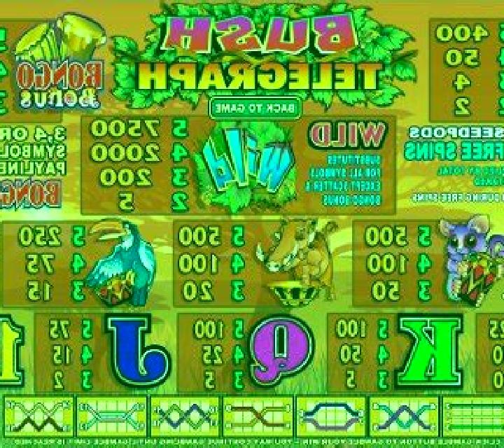 Bush Telegraph slot machine