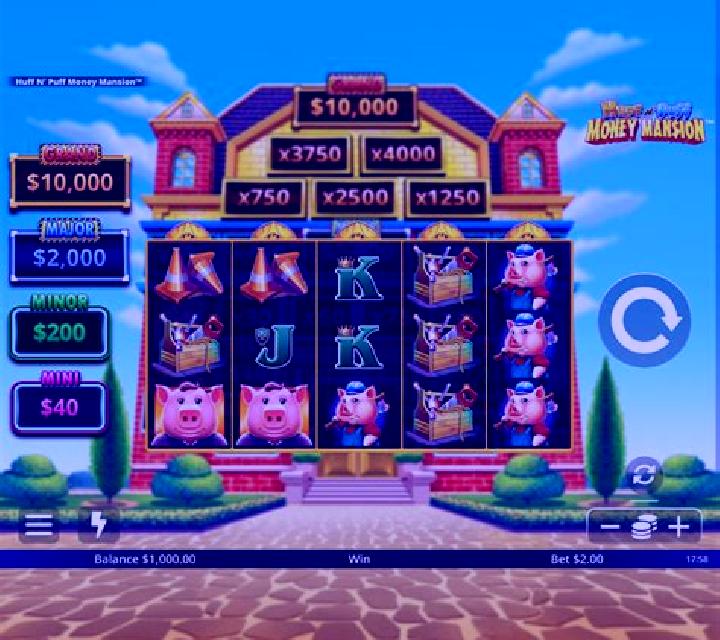 Bust The Mansion slot game