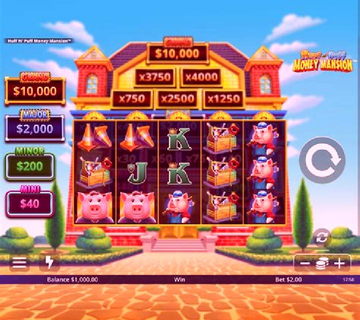 Bust The Mansion slot machine