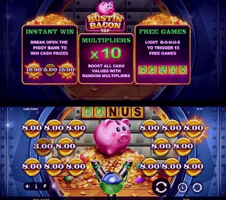 Bustin Bacon Tap slot game