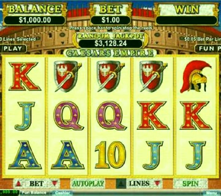 Caesars Empire slot game